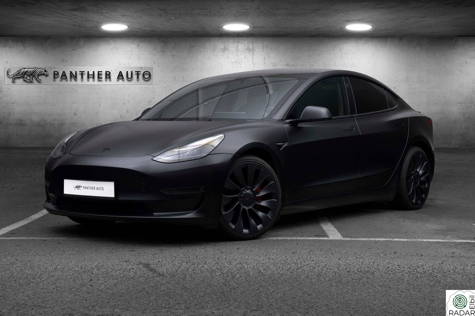 TESLA Model 3 Performance AWD | Black Optic | Uberturbine | AMD Ryzen