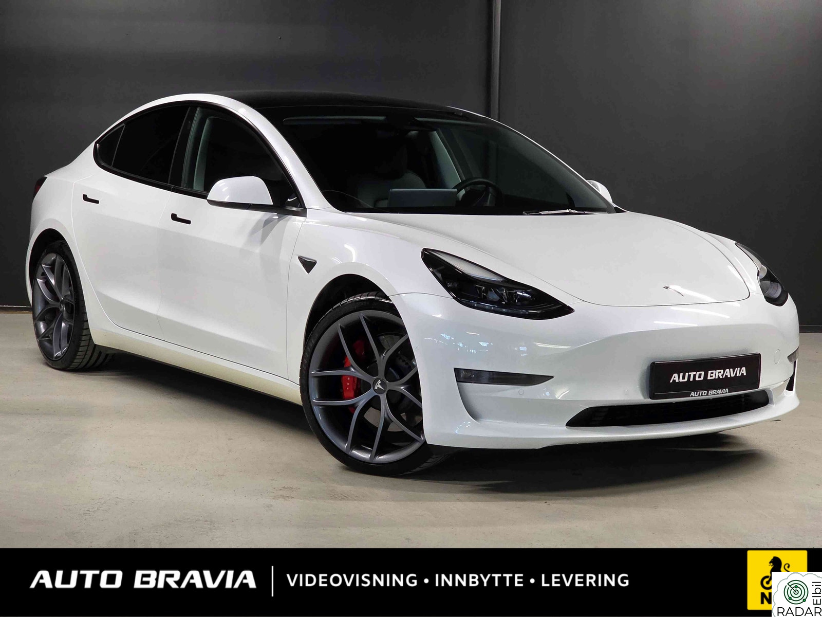 TESLA Model 3 PERFORMANCE/ZERO-G/UBERTURBINE/ENHANCED AUTOPILOT/NAF+