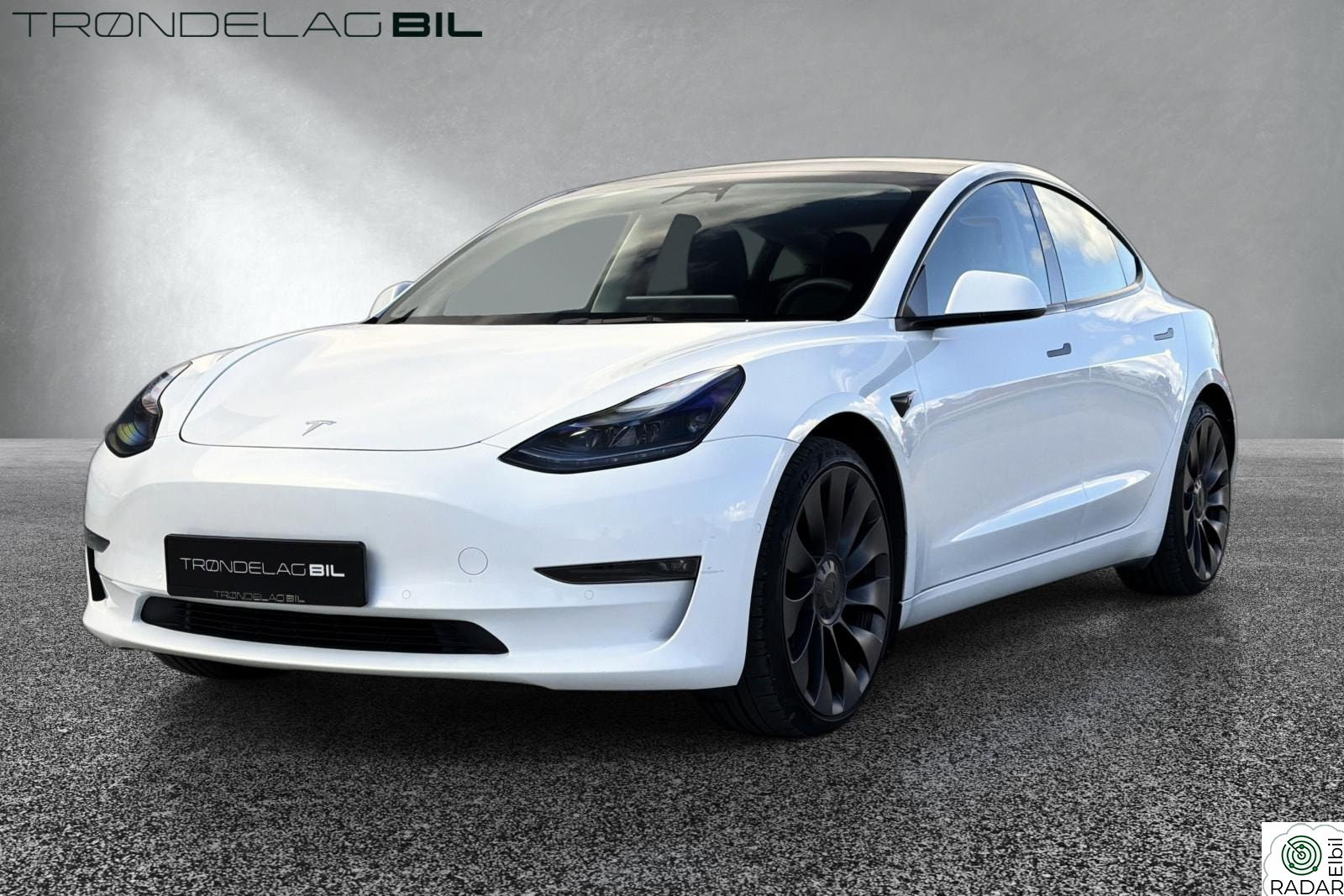 TESLA Model 3 Performance*Skinn*AP*Ryzen*kr 2.995,- per mnd!