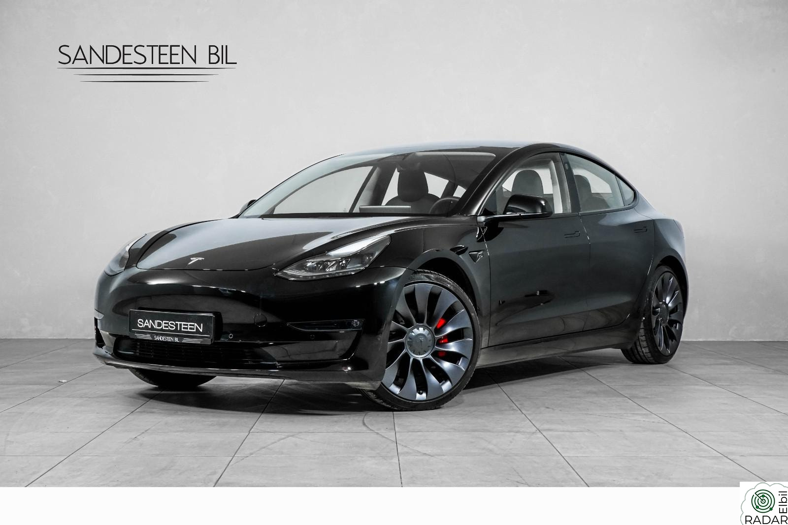 TESLA Model 3 PERFORMANCE/SKINN/AUTOPILOT/PANORAMA TAK/VINTERPAKKE