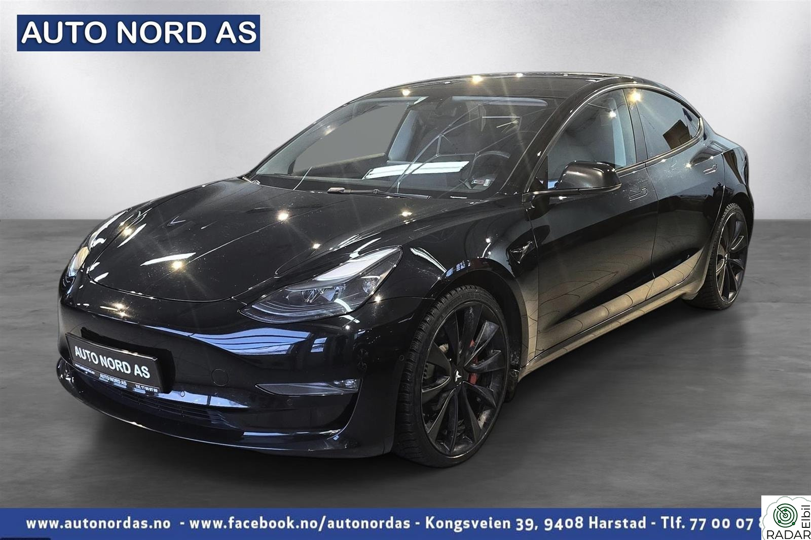 TESLA Model 3 Performance AWD 513HK 82kWh 565 km WLTP