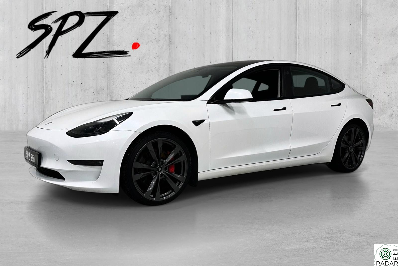 TESLA Model 3 Performance AWD - 534hk | Norsk | Panorama | Garanti