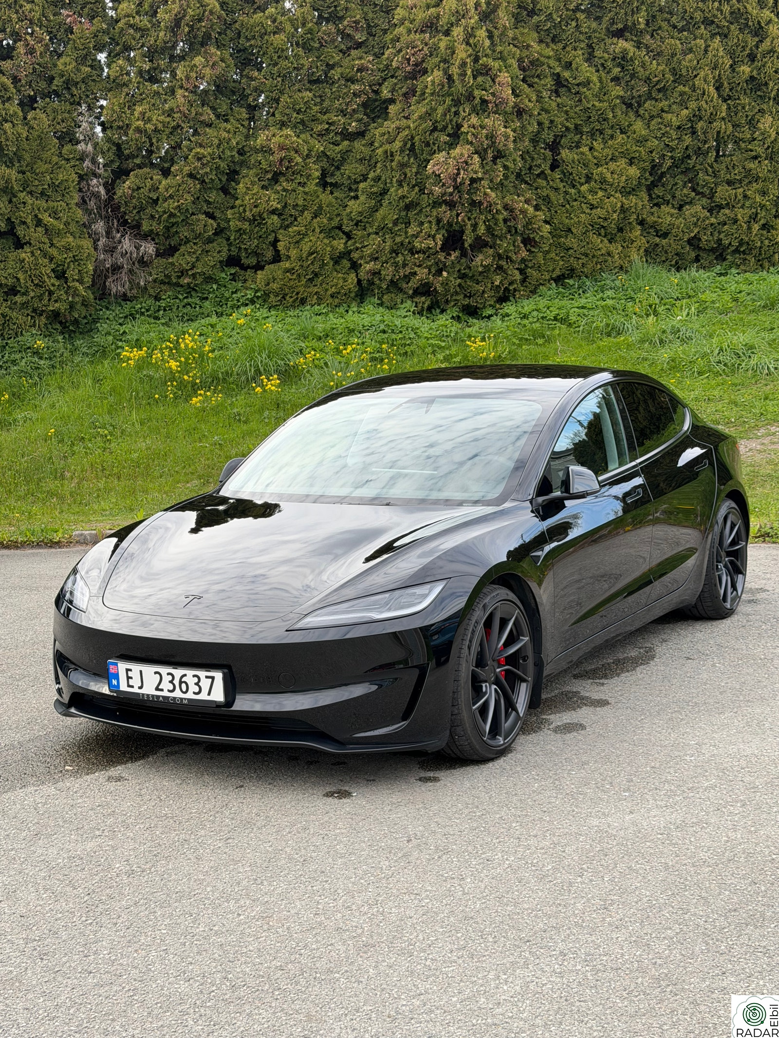 TESLA Model 3 Performance AWD, Full front PPF, Keramisk coating