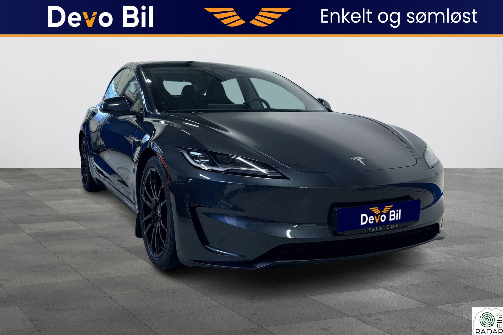 TESLA Model 3 Highland/ Performance/ 528 km/ Ettermont. Blinklyshendl