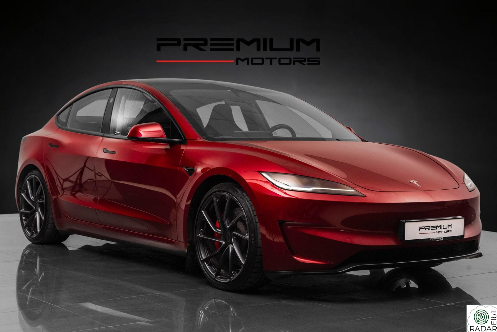 TESLA Model 3 Highland Performance AWD 627HK,Ultra Red,AP,Norsk,1Eier