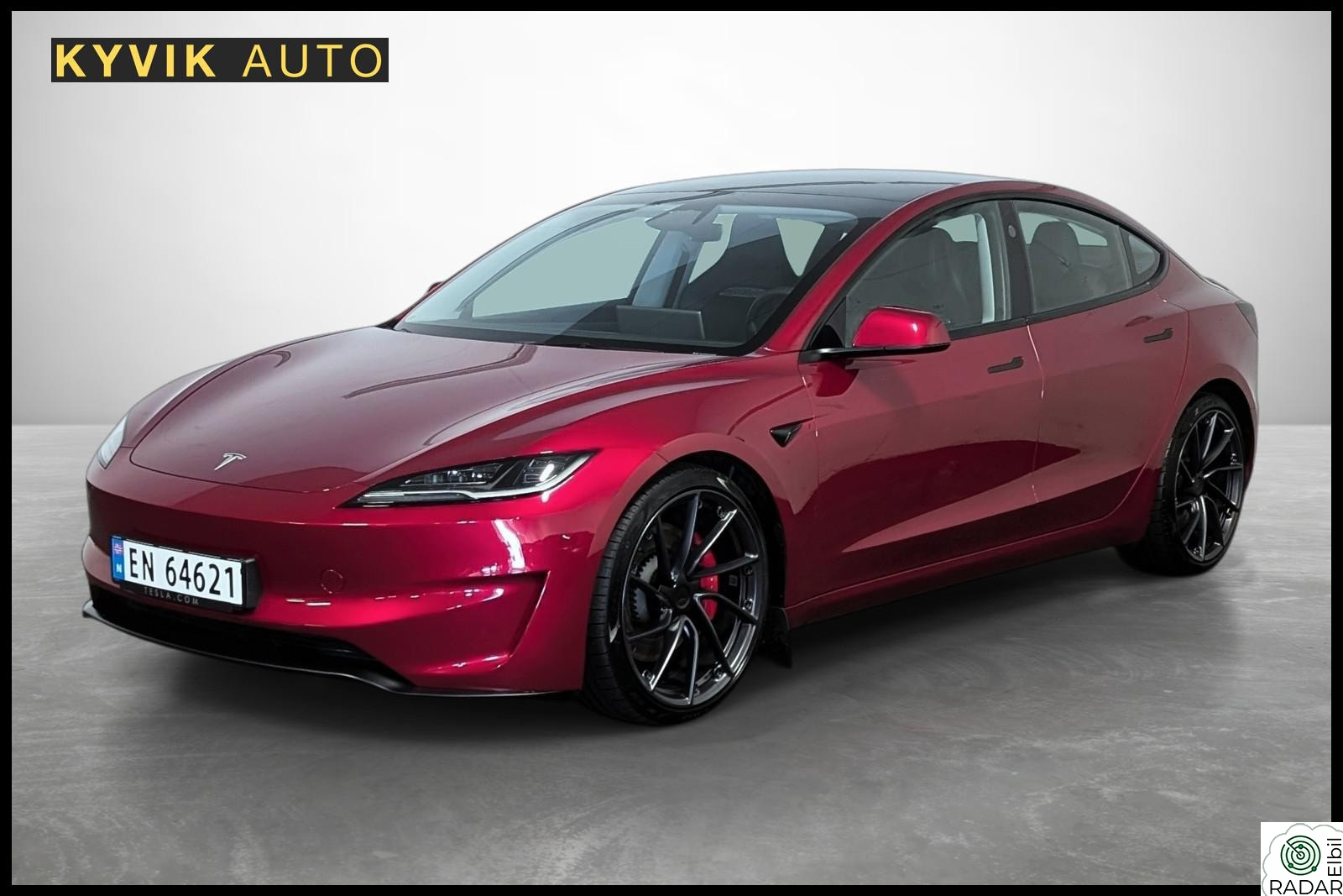 TESLA Model 3 Performance AWD 627hk / Autopilot / Premium Lyd / 528km