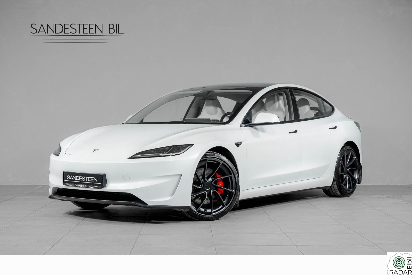 TESLA Model 3 PERFORMANCE/SKINN/AUTOPILOT/PANORAMA TAK/VINTERPAKKE
