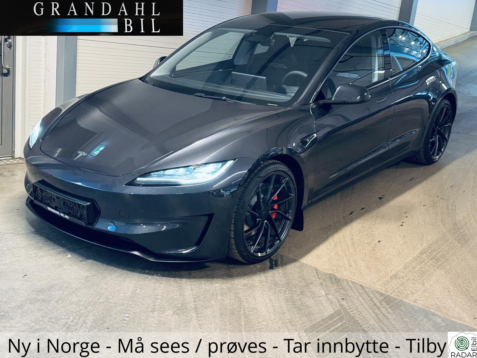 TESLA Model 3 Performance AWD I Highland I 0-100 PÅ 3.1 S.
