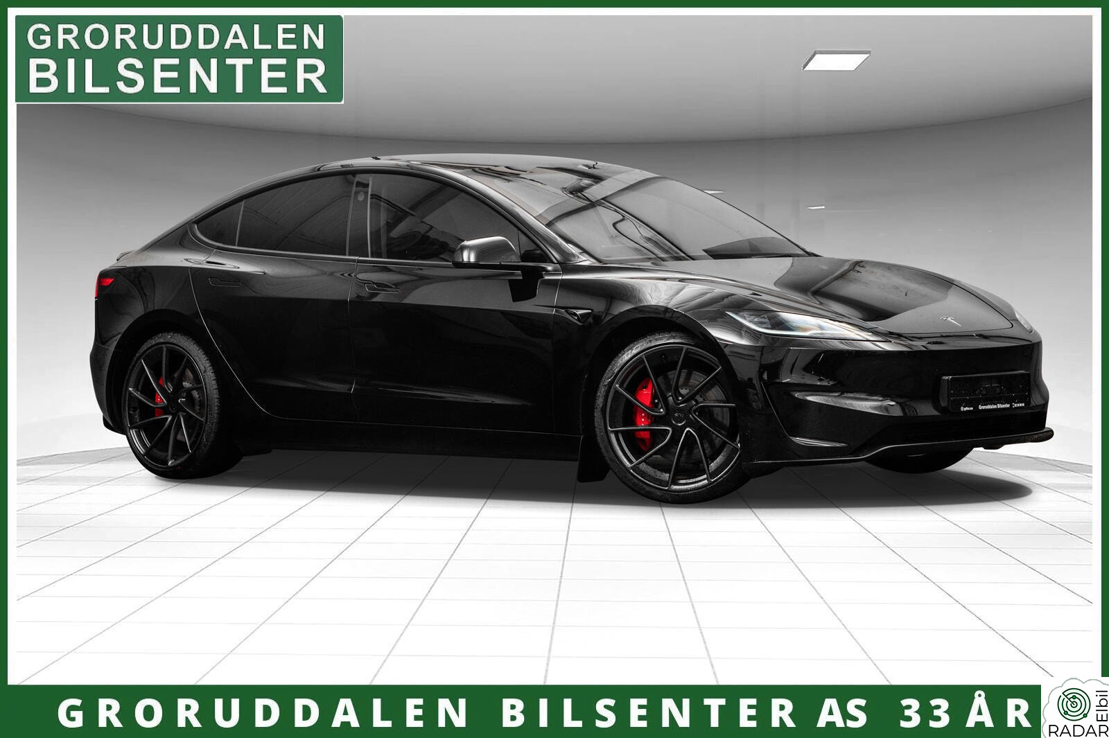 TESLA Model 3 Performance AWD PremSkinn/Sp.Seter/Kjøling/HiFi/20"WARP