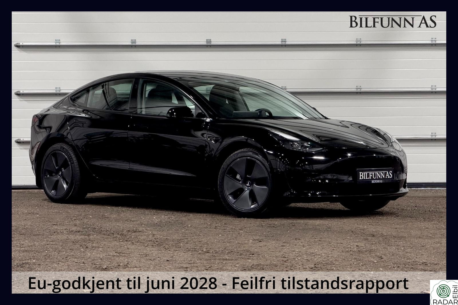 TESLA Model 3 SR+ Facelift, Vinterpakke, Varmepumpe, Matrix, Pen