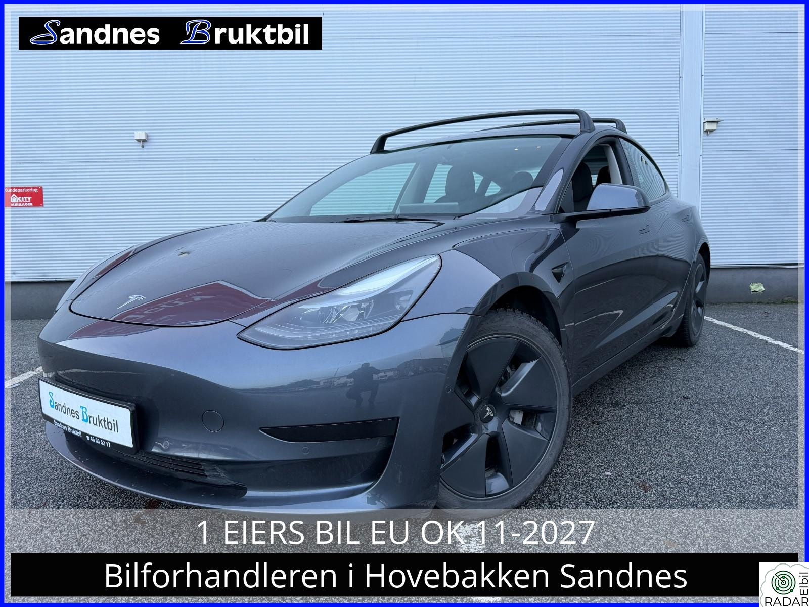 TESLA Model 3 SR KAMERA NETFLIX,SPOTIFY,OPPVARMET RATT & ALLE SETER