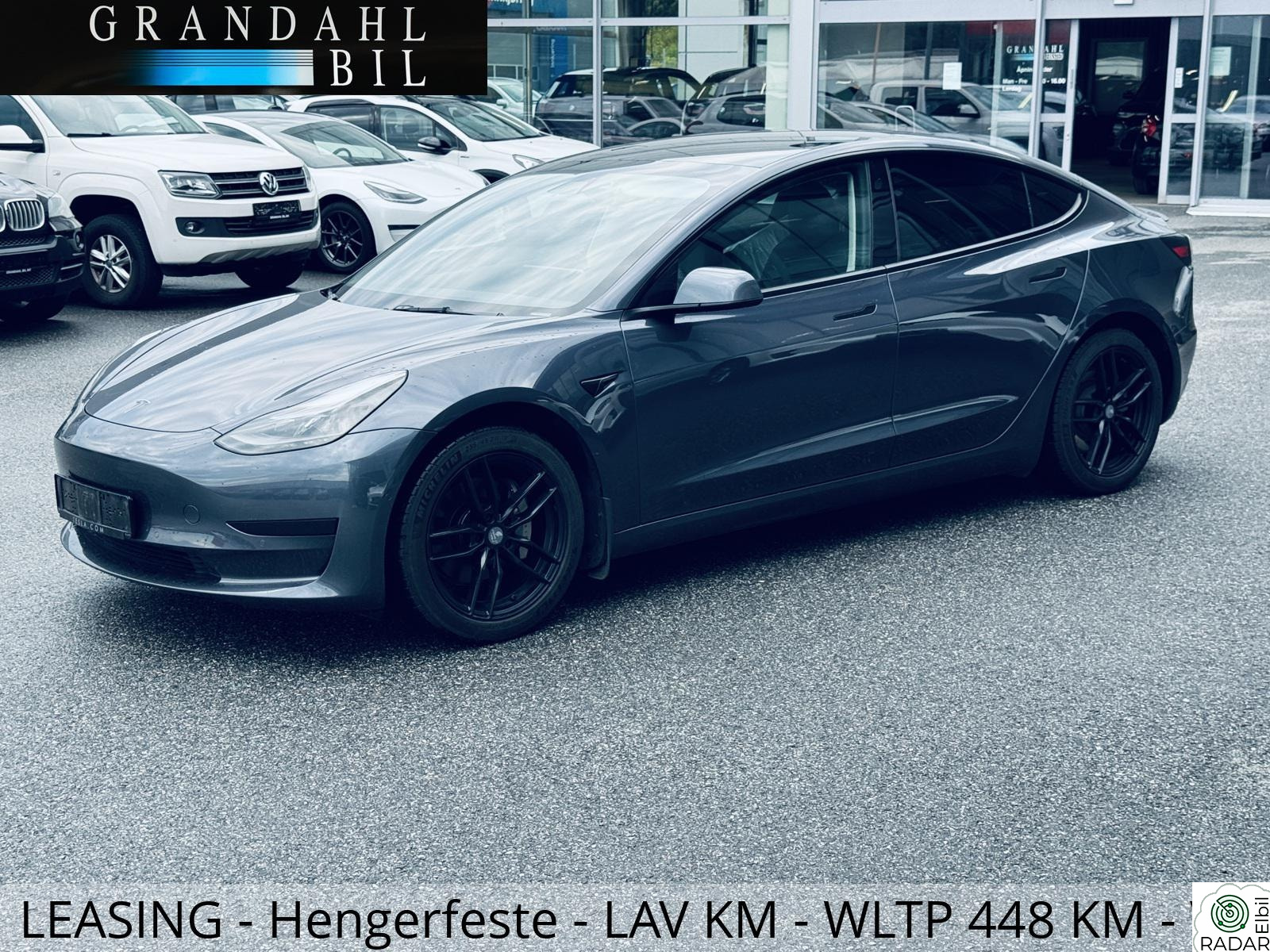 TESLA Model 3 SR + -Varmepumpe - Hengerfeste - LEASING firma/privat