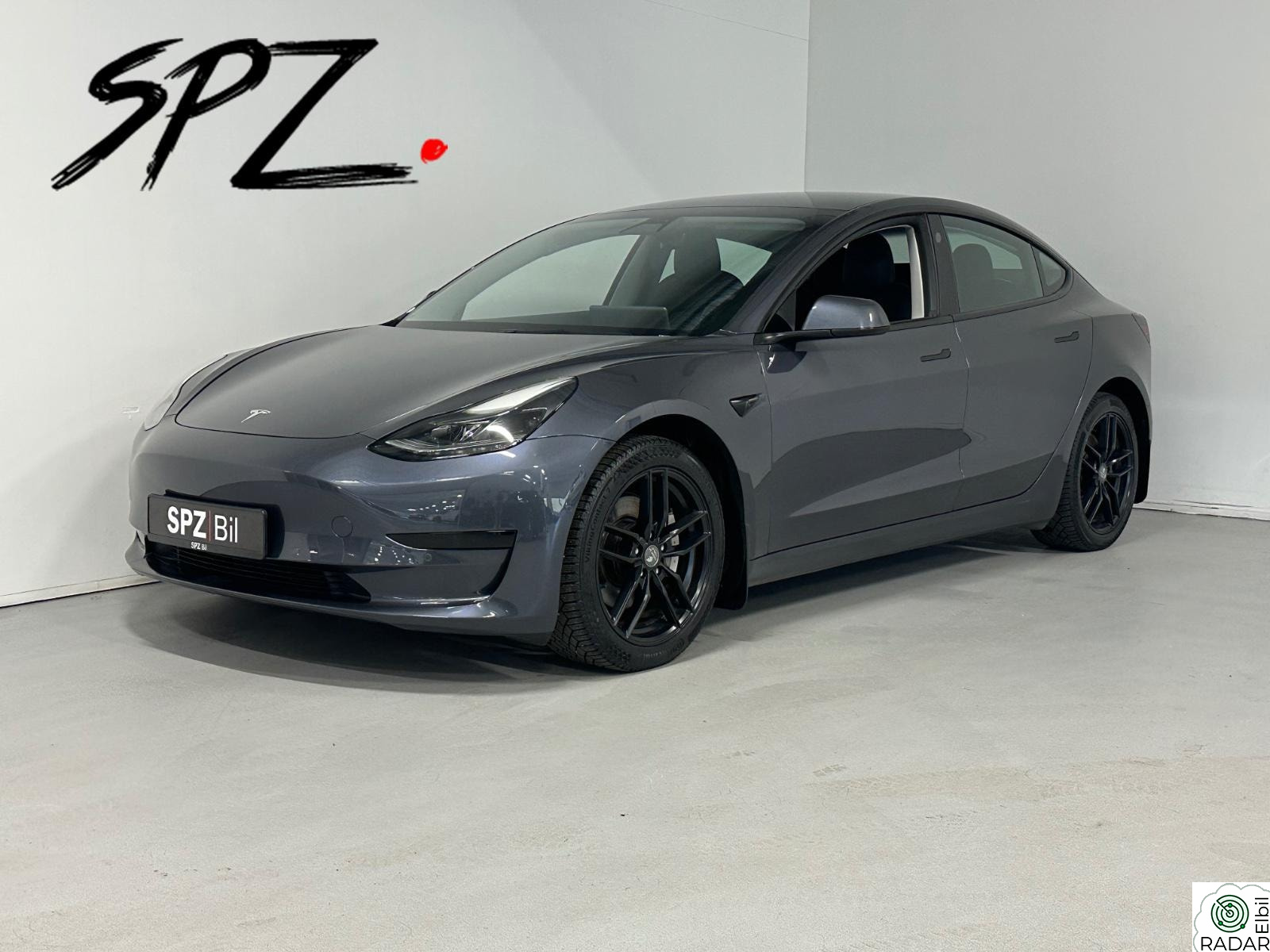 TESLA Model 3 SR RWD SKINN KAMERA PANO V PUMPE EL STOLER NAVI NORSK