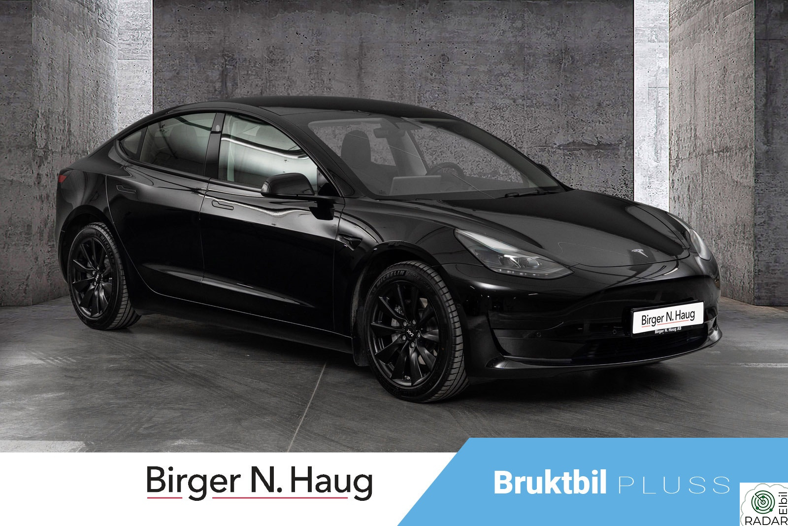 TESLA Model 3 Standard Range Plus RWD Mye bil for pengene! Lav km