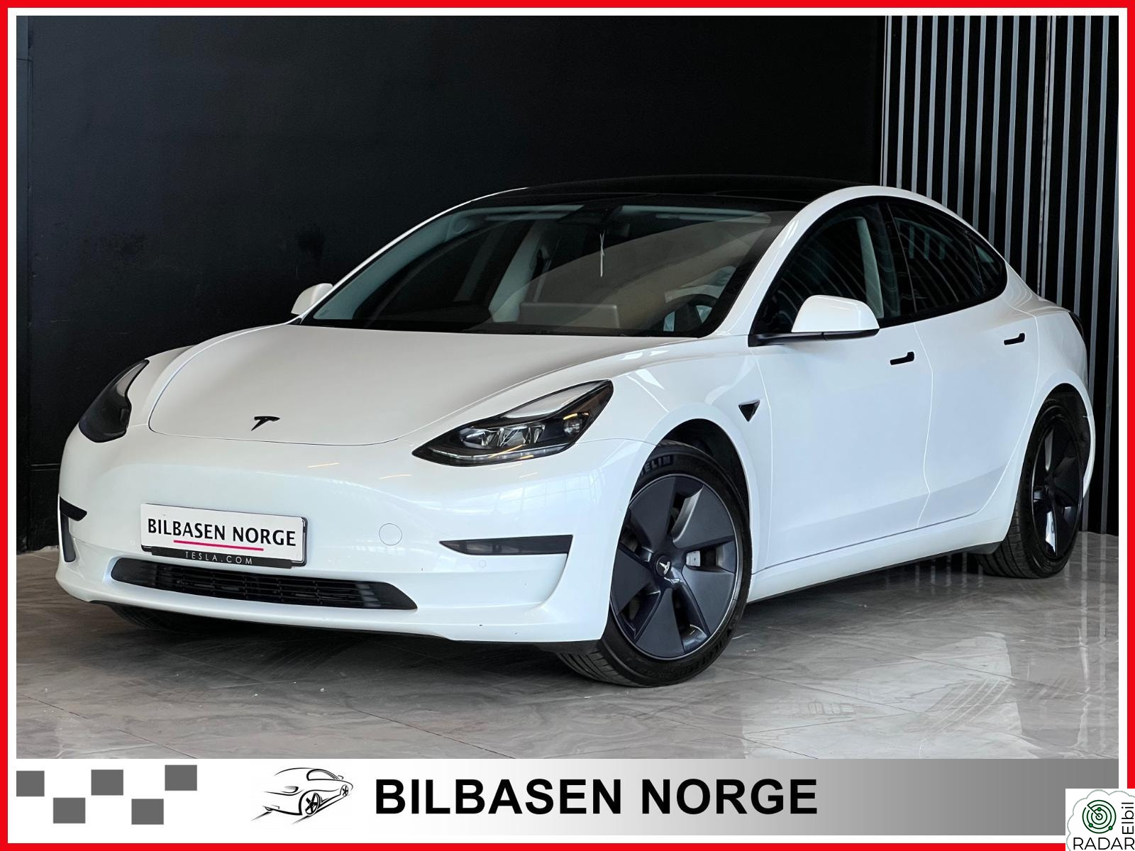 TESLA Model 3 SKINN / KAMERA / SOMMER/VINTERDEKK / NYBIL-GARANTI