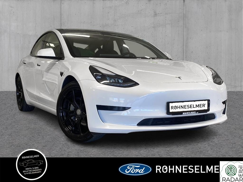 TESLA Model 3 Standard Range Plus RWD|448km|Varmepumpe|Facelift|