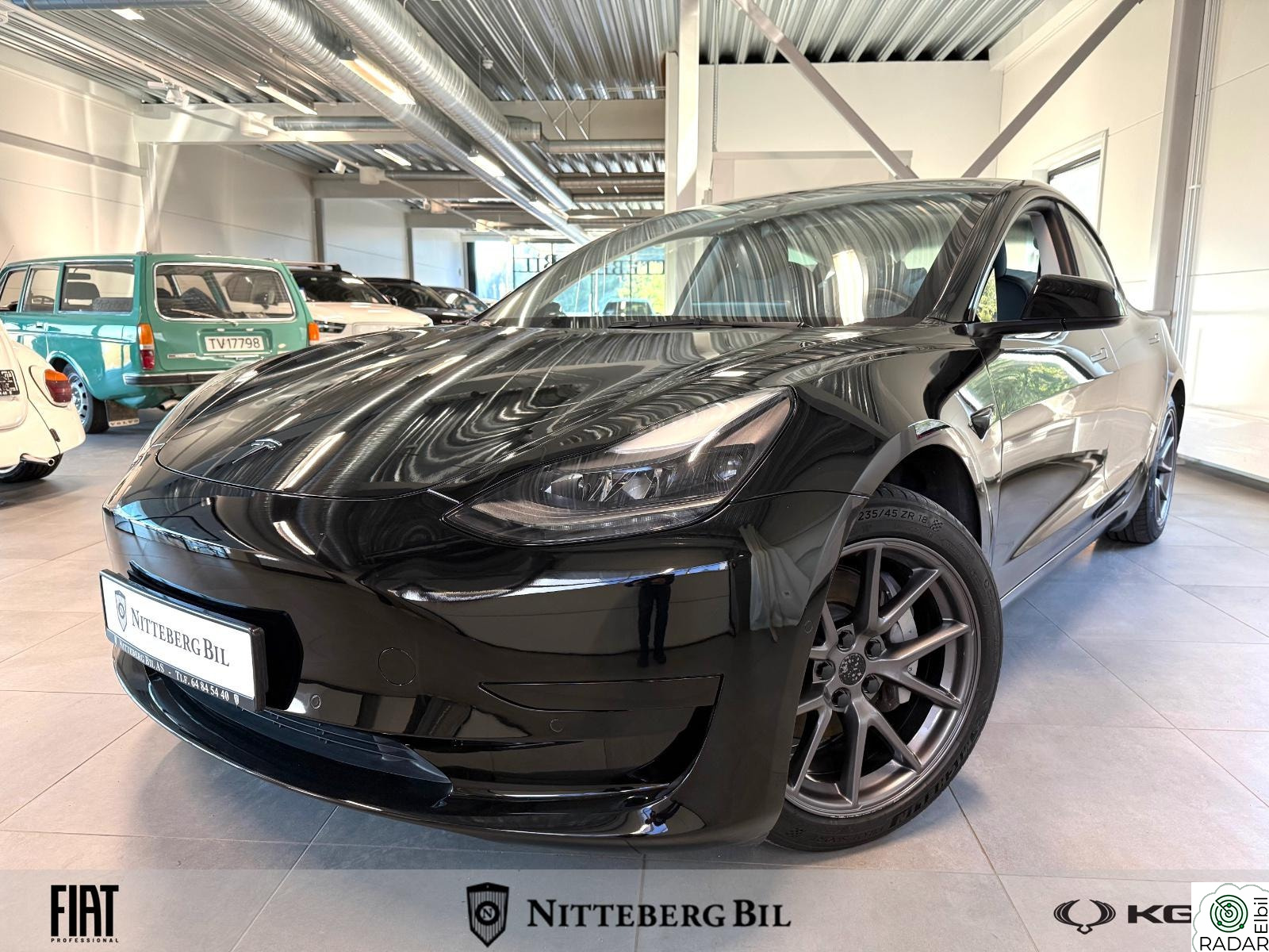 TESLA Model 3 Standard Range Plus-448km WLTP-MCU2-Varmepumpe-Autopilo