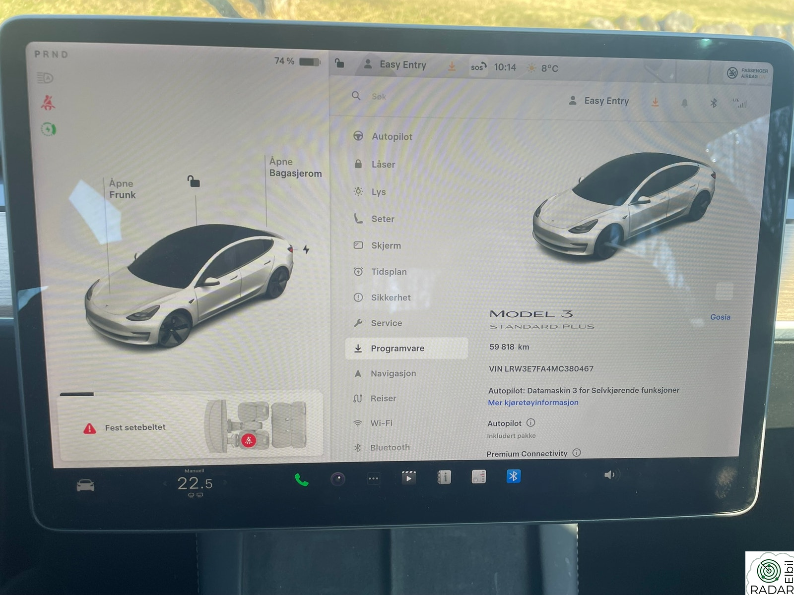 TESLA Model 3 Standard Range Plus RWD