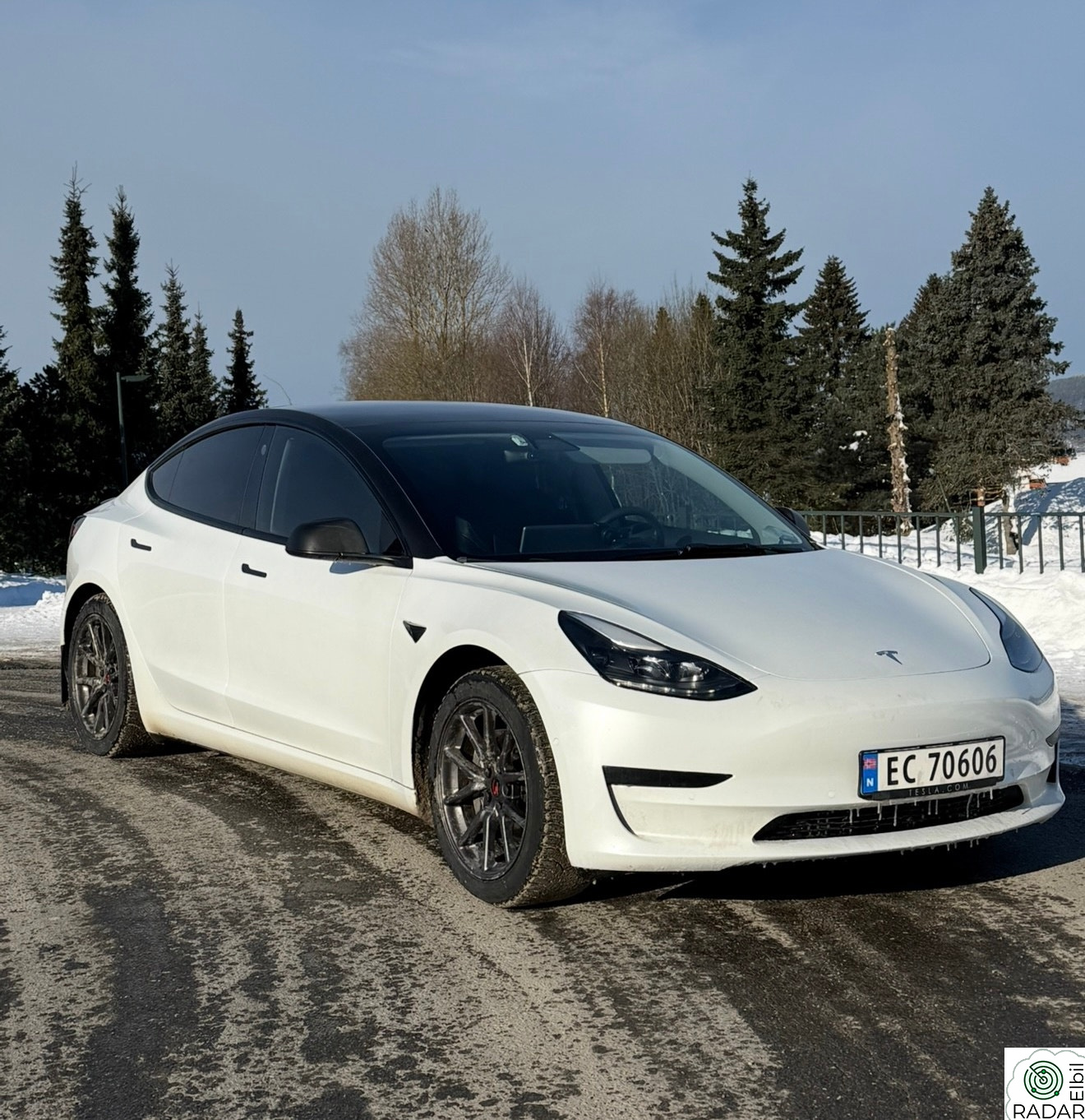 TESLA Model 3 Standard R+/LFP/448km/V.pumpe/ Krok! Utmerket tilstand!