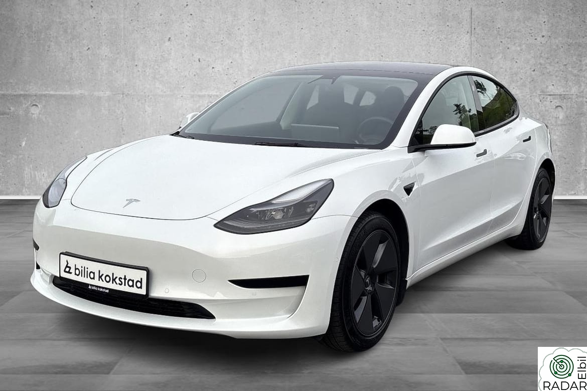 TESLA Model 3 Varmepumpe/AP/Skinn/Vinter/18+18