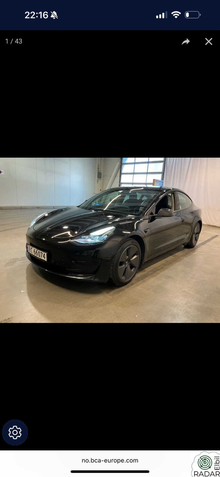 TESLA Model 3 Standard Range Plus RWD