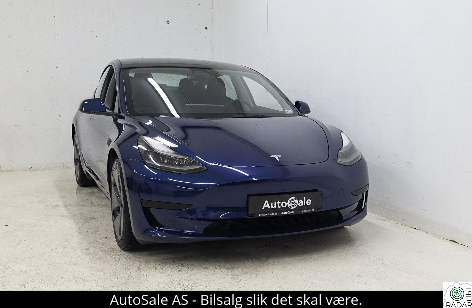 TESLA Model 3 SR+ RWD/Varmepumpe/AP/Skinn/Vinterpakke/Krok/18+18