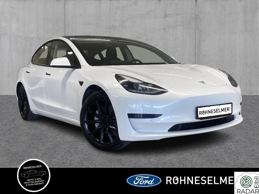 TESLA Model 3 Standard Range Plus RWD|448km|Varmepumpe|Facelift|