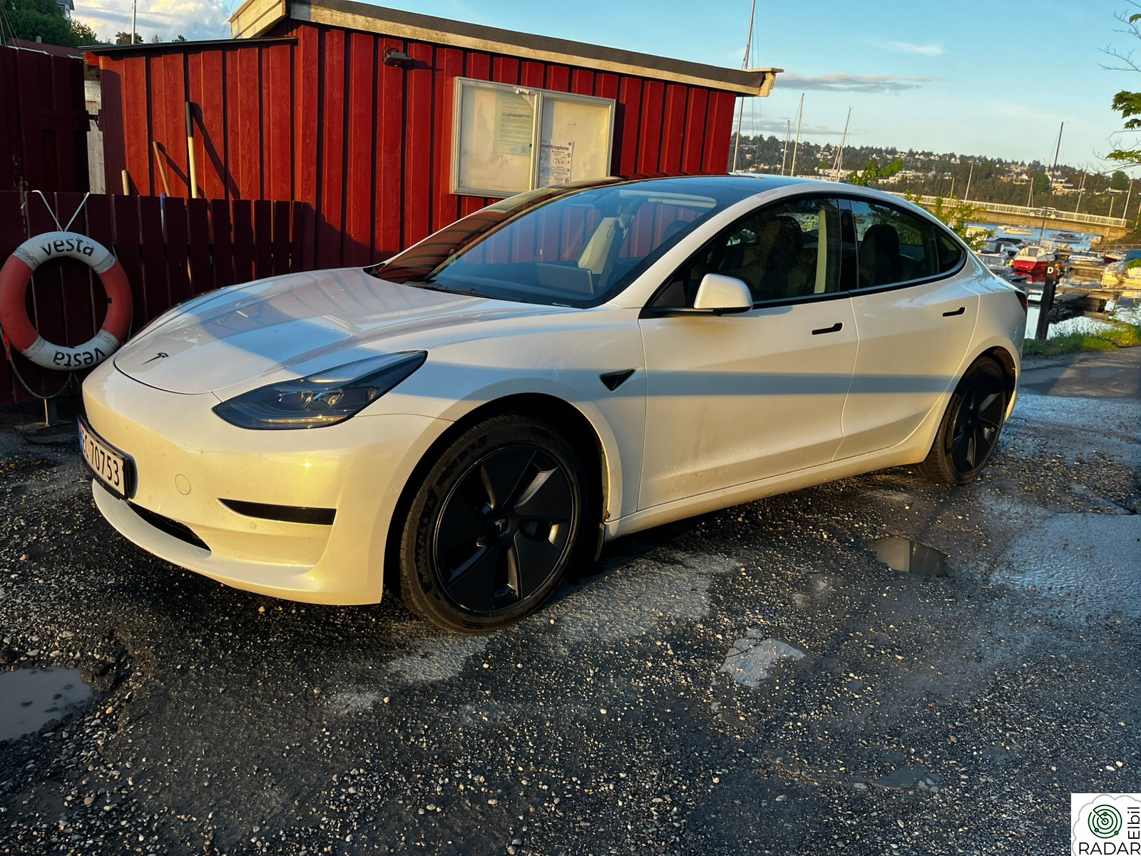 TESLA Model 3 Standard Range Plus RWD, NYBILGARANTI. NAF-test