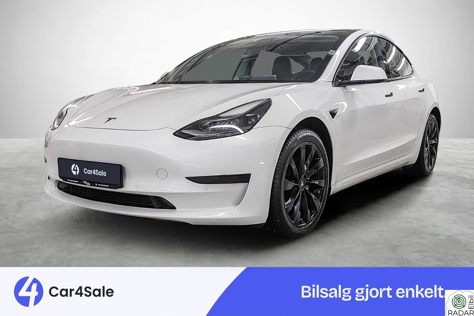 TESLA Model 3 SR+ 448km/ Krok/ P.Varmer/ V.Pumpe/ S+V/ Garanti/ Norsk