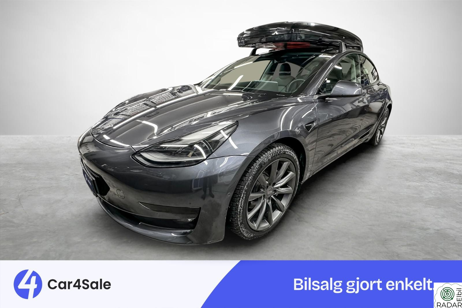 TESLA Model 3 SR+ 448km / AP / Lav Km / Krok / V.Pumpe / S+V / 1 eier