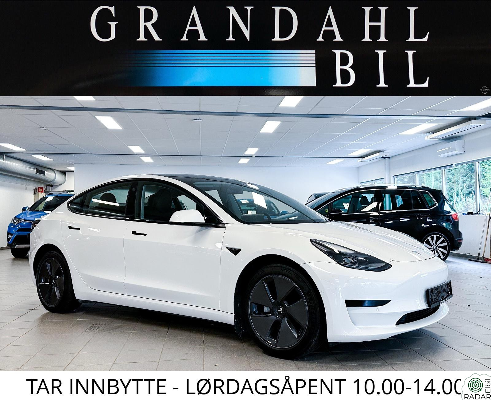 TESLA Model 3 SR+ WLTP 448KM AUTOPILOT HENGERFESTE - TRAR INNBYTTE!