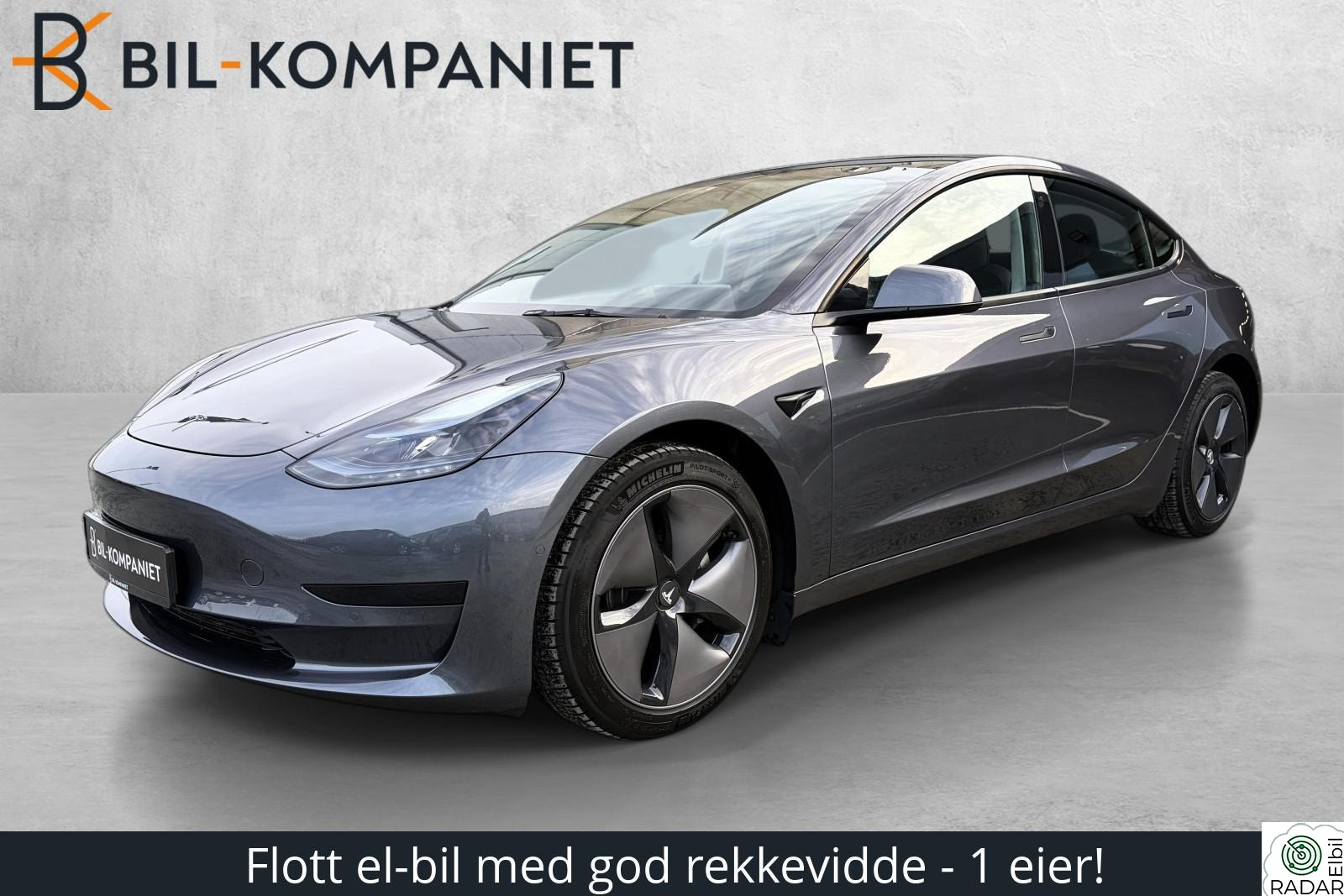 TESLA Model 3 Standard Range + RWD | Skinn | Panorama | EU 09/27