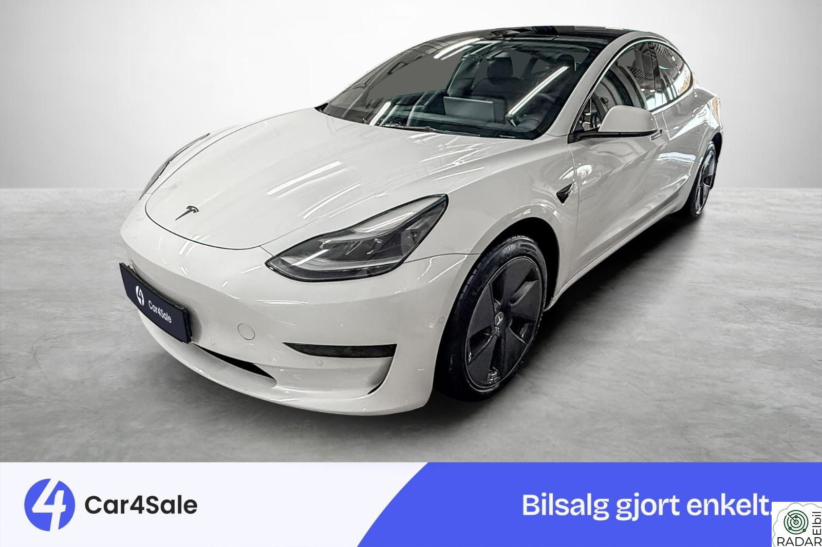 TESLA Model 3 SR 448km / Enhance / 1.Eier / Pano / Navi / Norsk / BT
