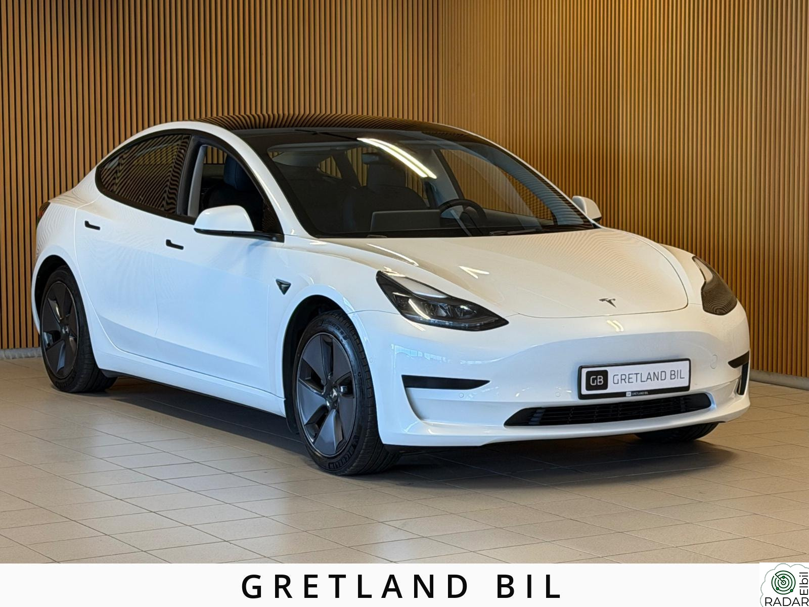 TESLA Model 3 STADARD RANGE / 448WLTP / SKINN / NAVI / KAMERA / NORSK