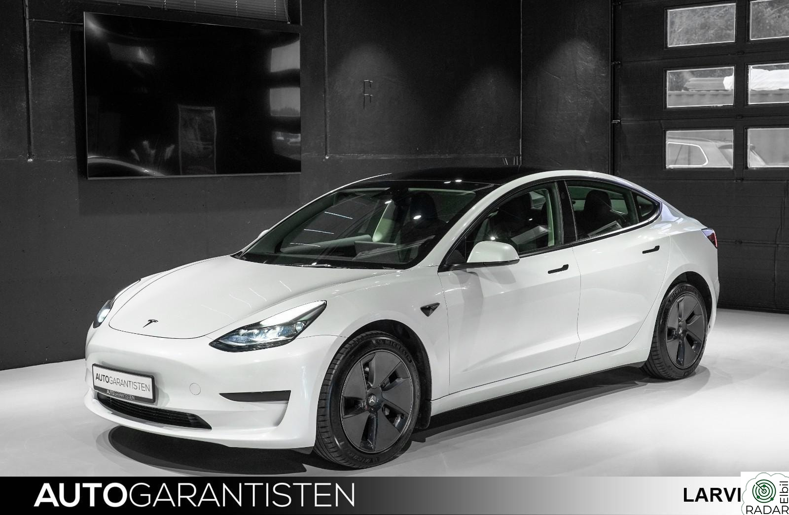 TESLA Model 3 Standard Plus 448KM Varmepumpe Autopilot Skinn Pano RWD
