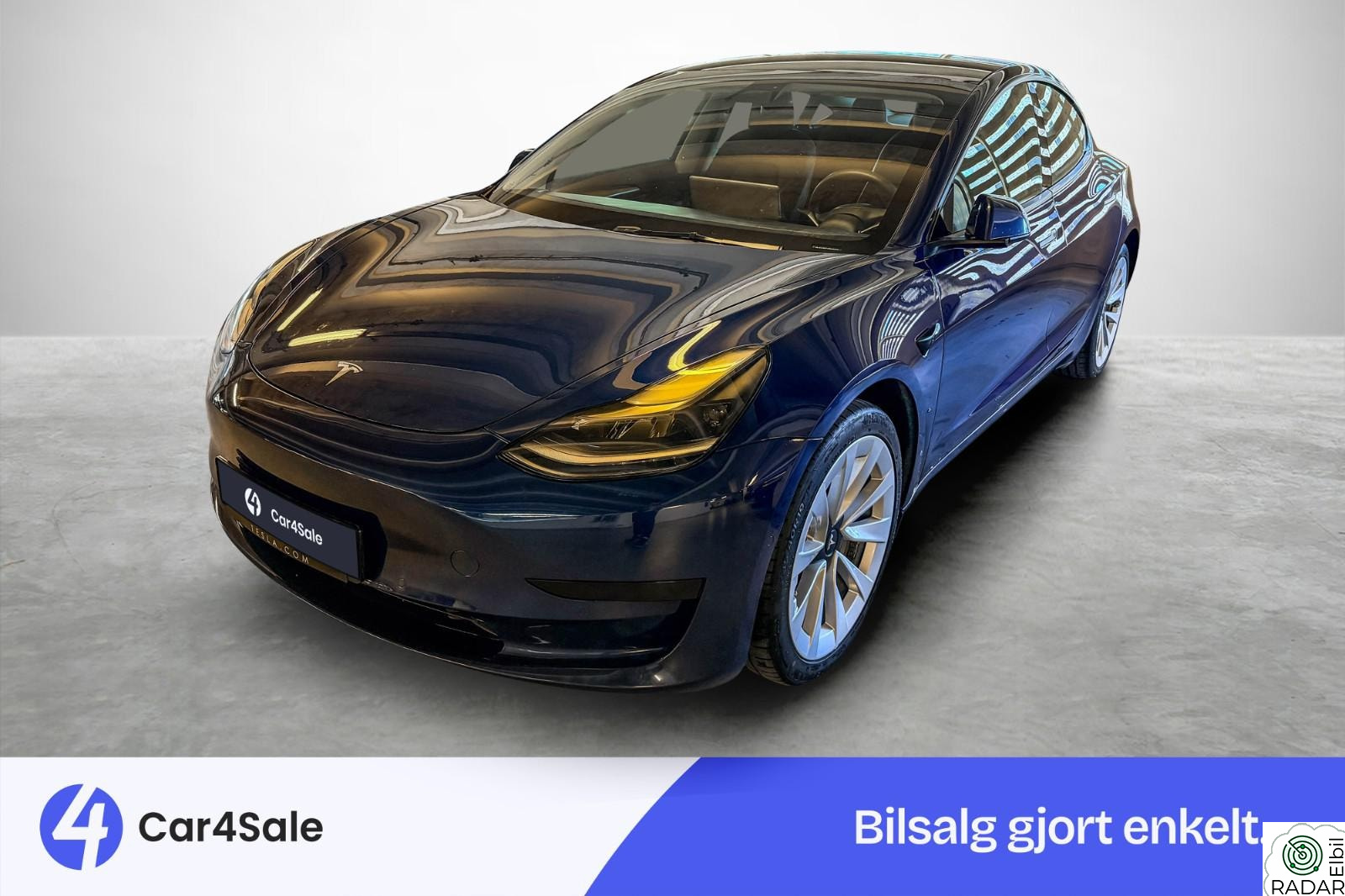 TESLA Model 3 SR+ 448km / Krok / Autopilot / Garanti / 1-eier / 19"++