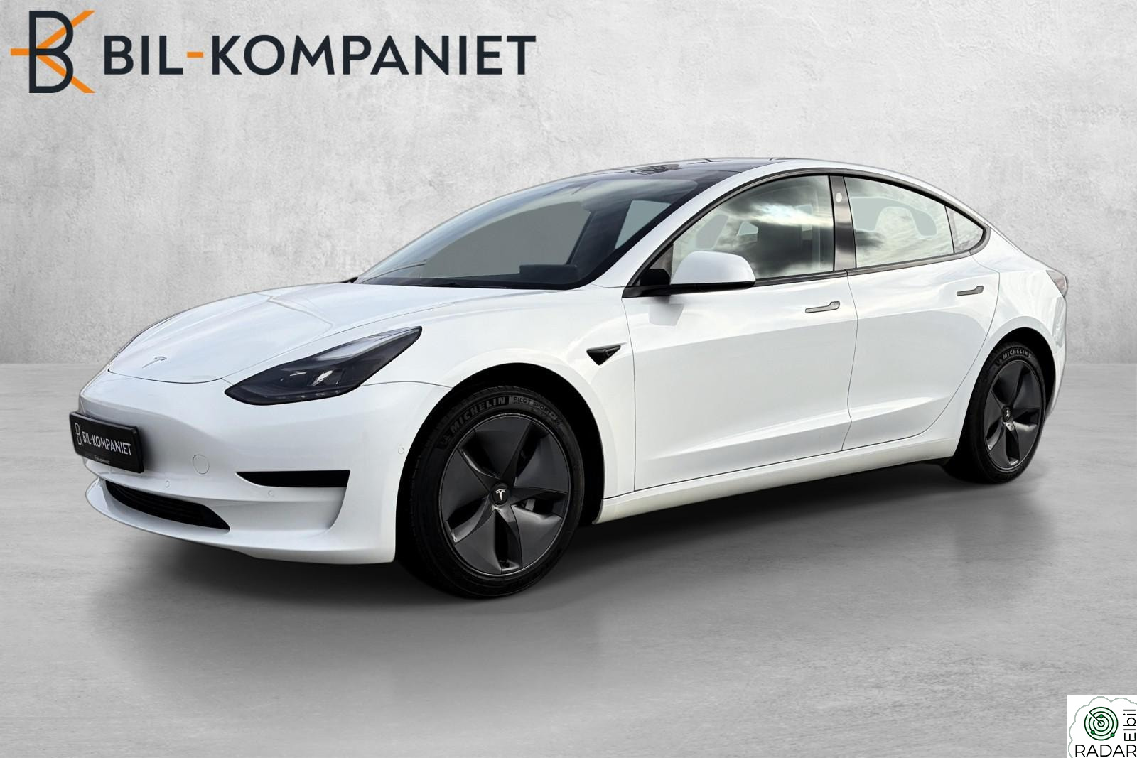 TESLA Model 3 SR + RWD | Skinn | Panorama | EU 08/27 | 1 eier