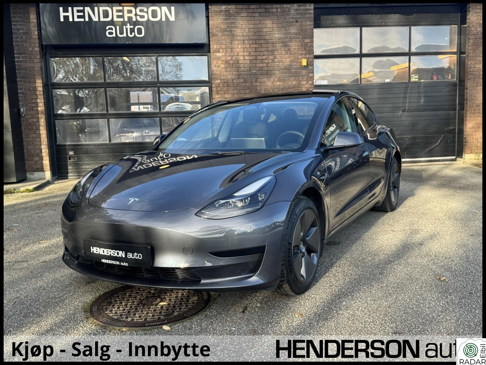 TESLA Model 3 Standard Range Plus 1-eier/Panorama/Krok/Skinn/Cruise+