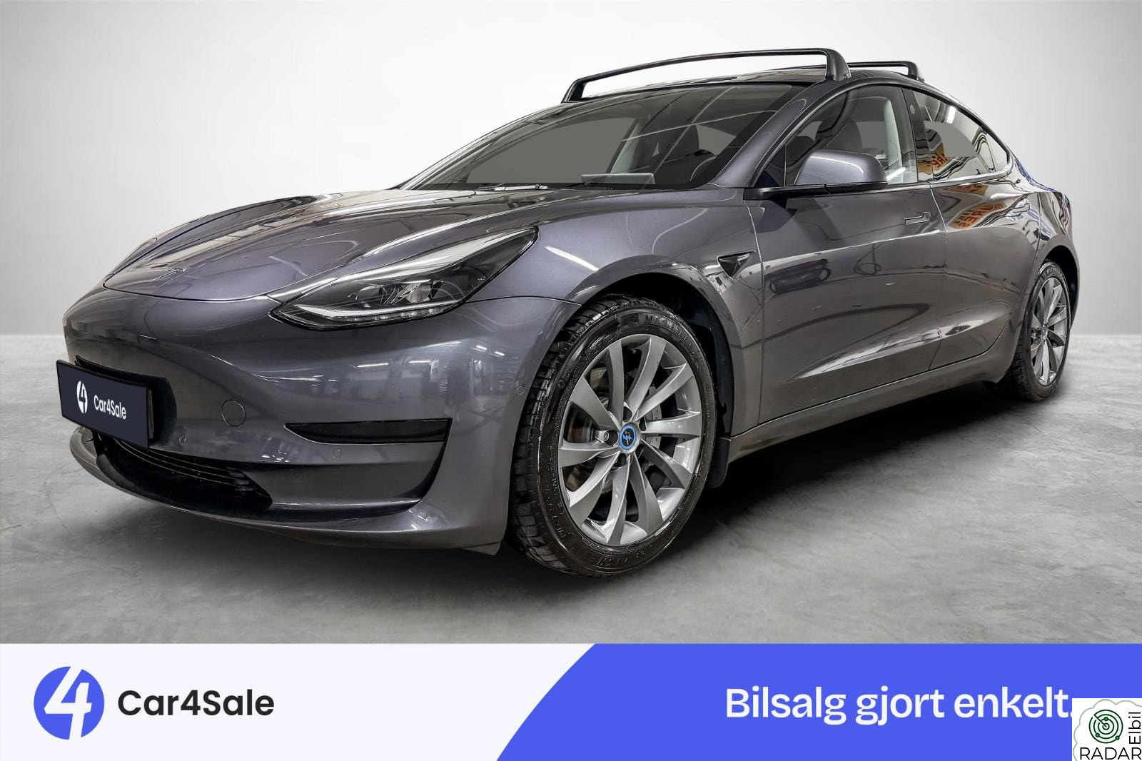 TESLA Model 3 SR 491km / Autopilot / S+V / V.pumpe / Garanti / 1-eier