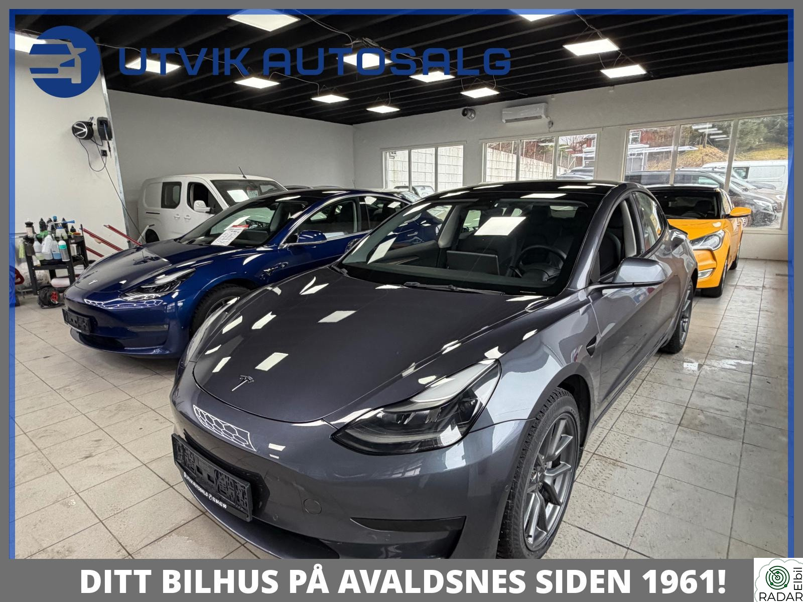 TESLA Model 3 SR+ 448KM WLTP/AUTOPILOT/VARMEPUMPE++