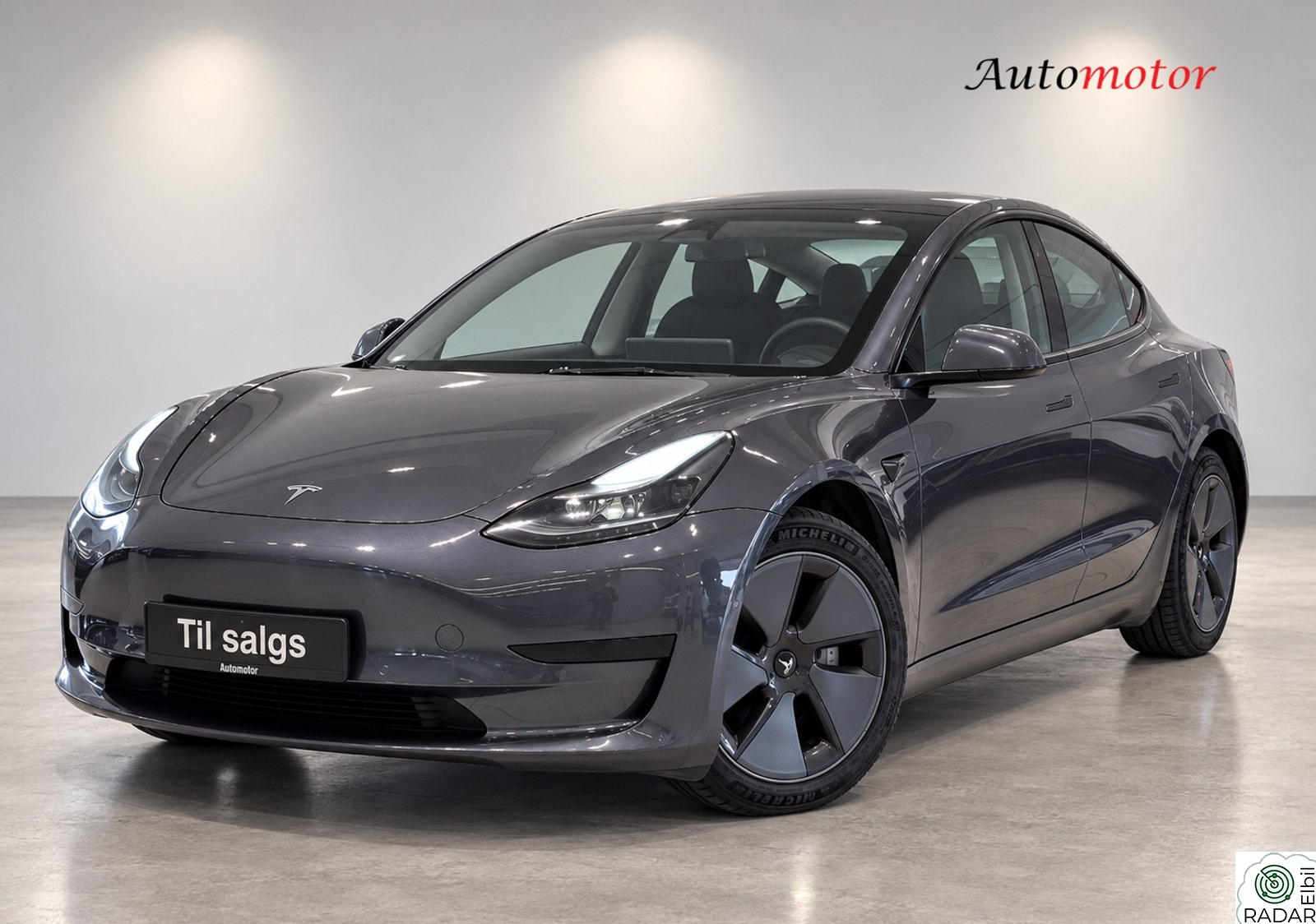 TESLA Model 3 SR+/491KM/Skinn/Navi/AP/ACC/360Kam/Pano/H.Feste/1Eier