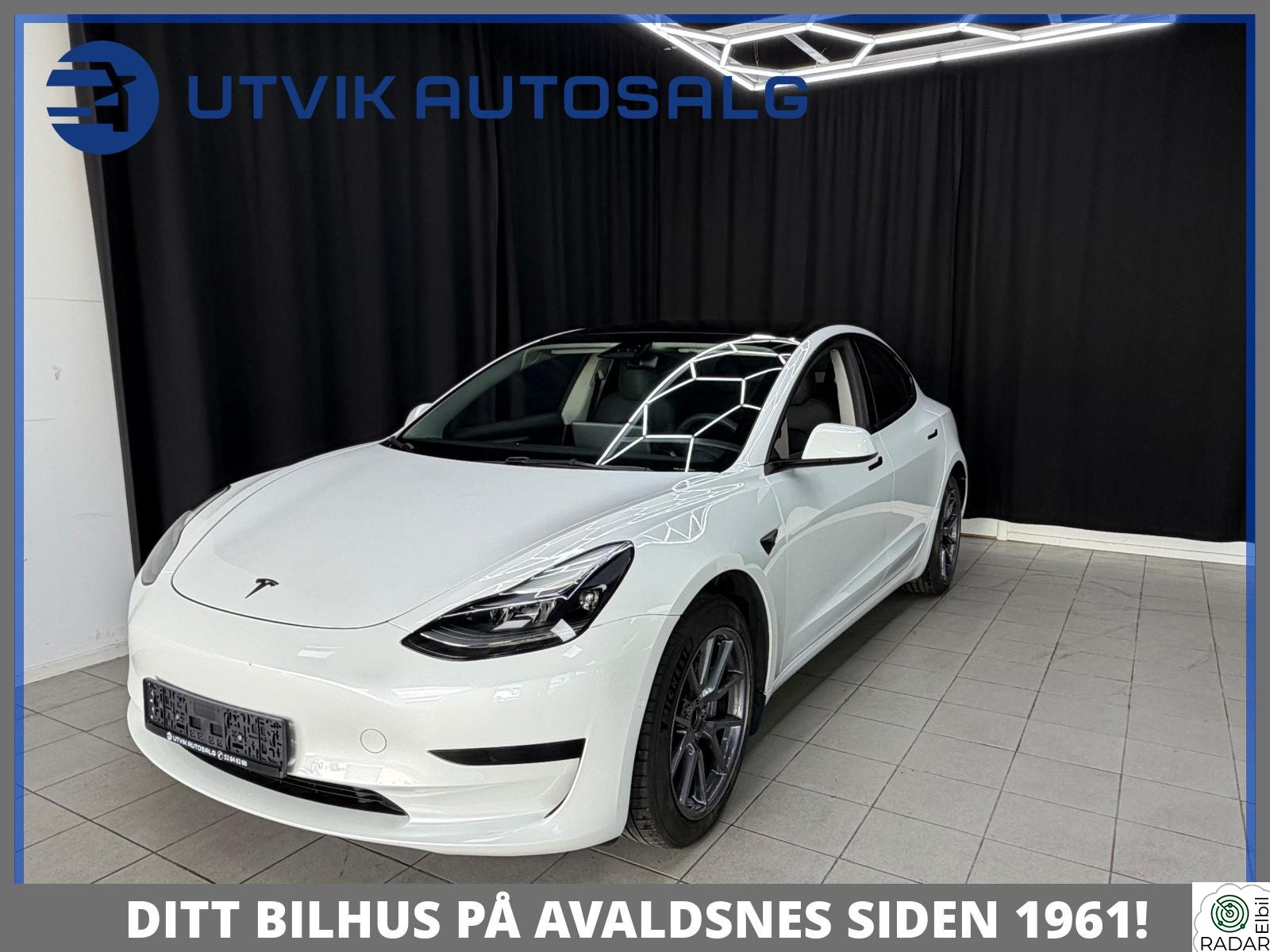TESLA Model 3 SR+ 491KM WLTP/AUTOPILOT/VARMEPUMPE++