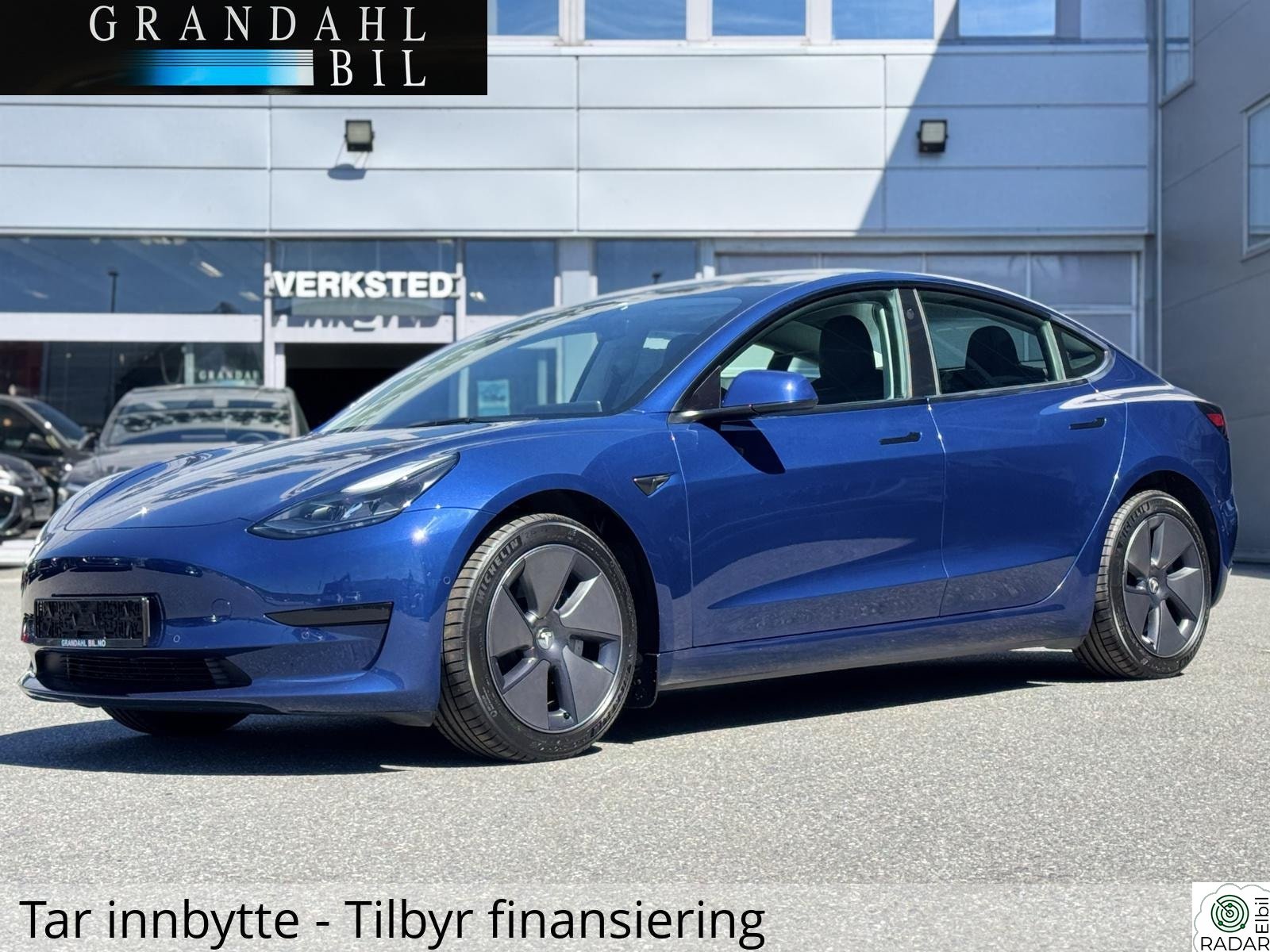 TESLA Model 3 SR + - WLTP 491 KM - Autopilot - V.pumpe - Varme i ratt