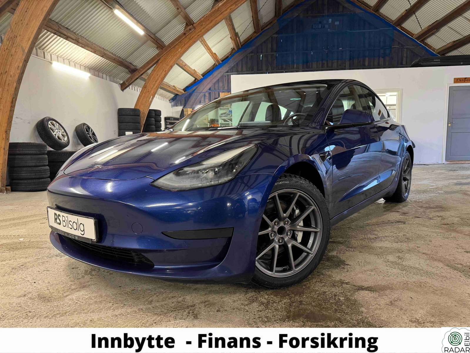 TESLA Model 3 HENGERFESTE - PREMIUM - SR+ - AUTOPILOT - SKINN