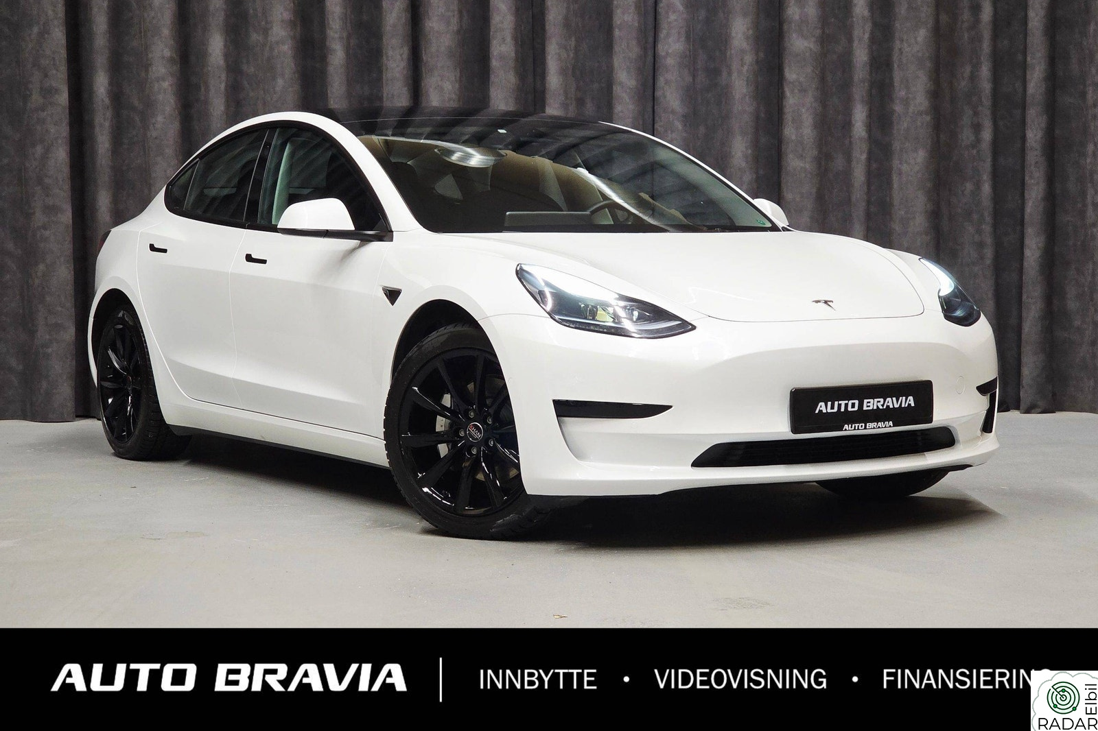 TESLA Model 3 SR+/491KM/KROK/VARMEPUMPE/AUTOPILOT/RATTVARME/AMD/ACC++