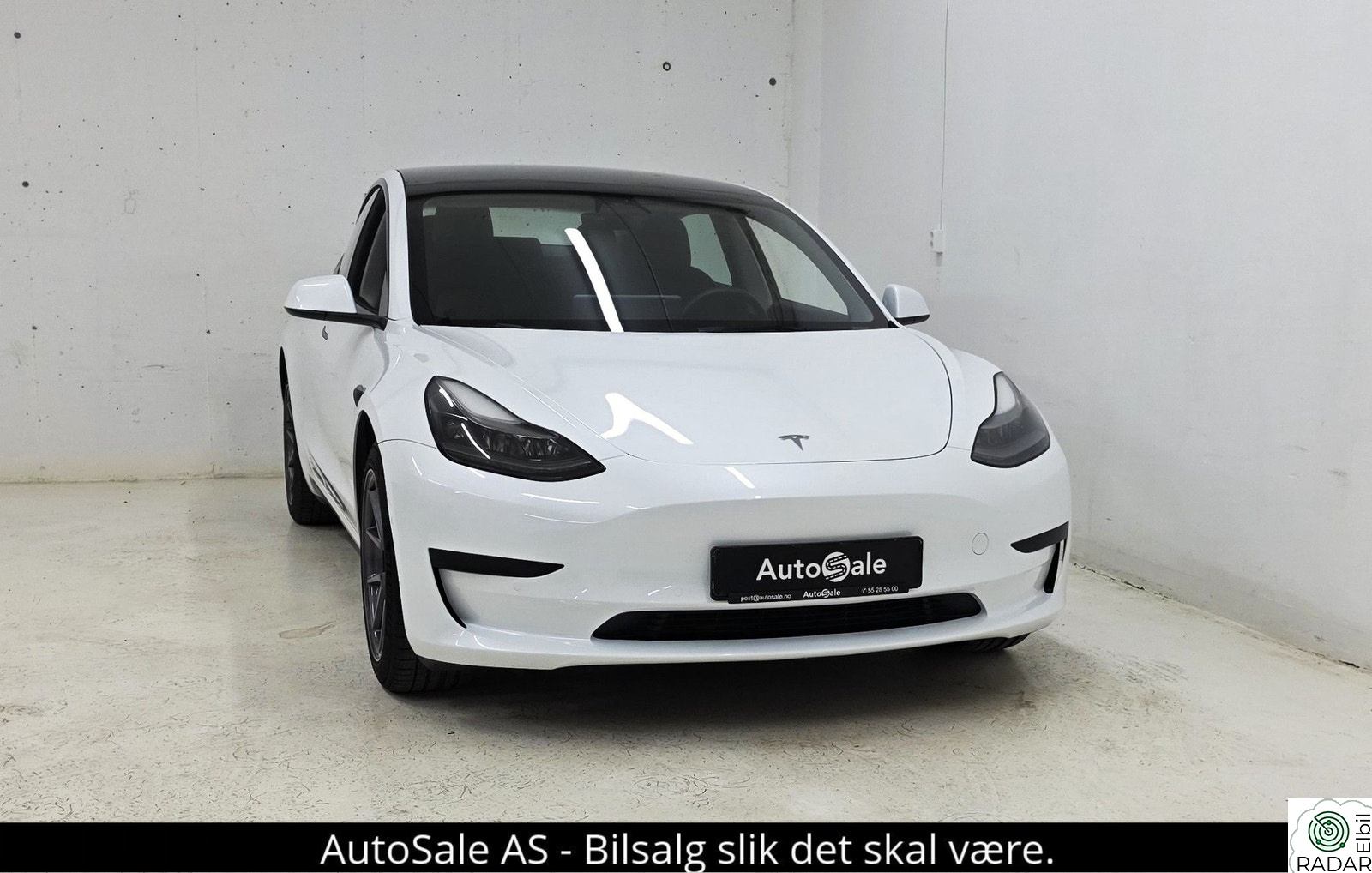 TESLA Model 3 SR+ RWD/Varmepumpe/AP/Skinn/Krok/Norsk/18+18