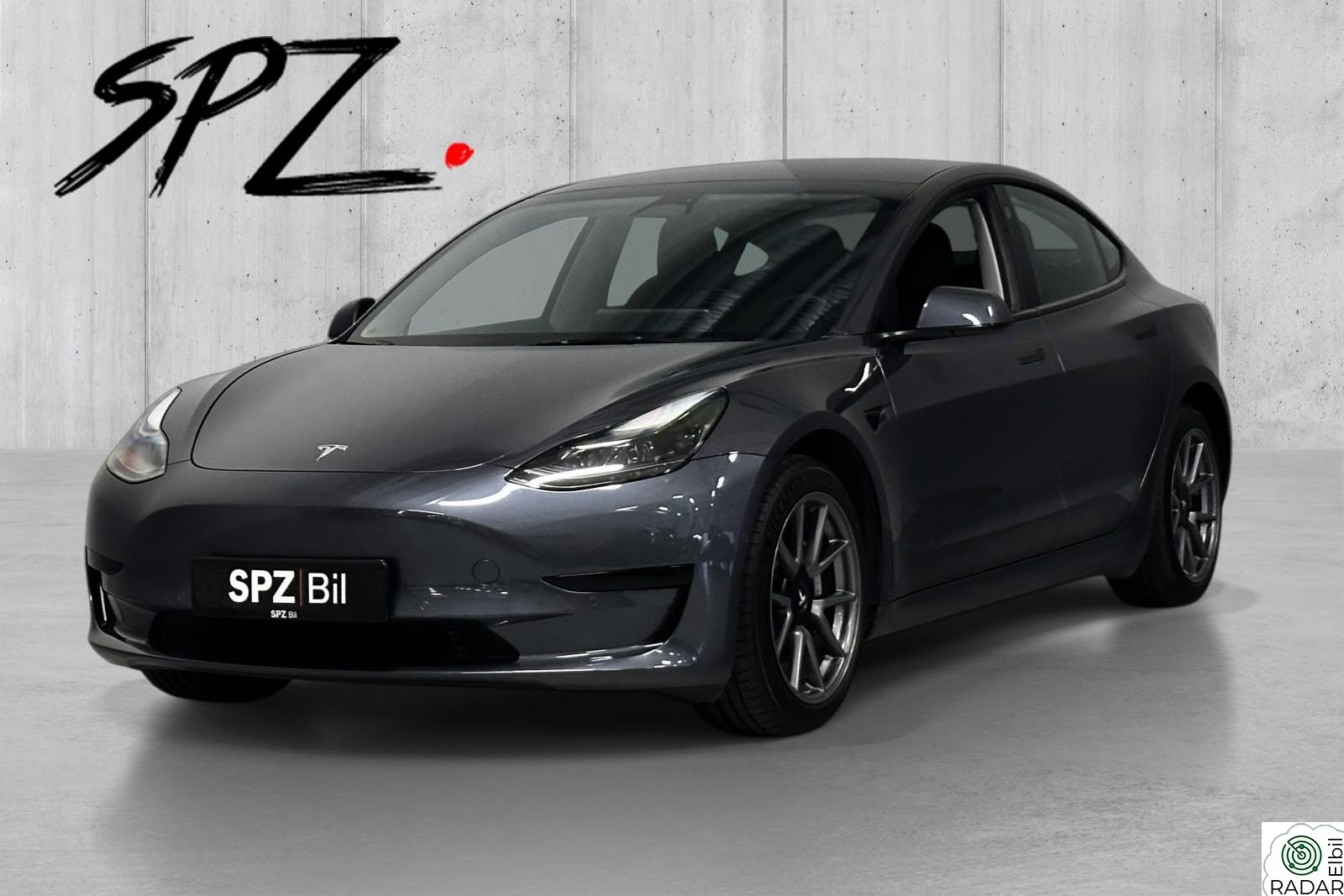 TESLA Model 3 SR | RWD | Skinn | Panorama | Kamera | Norsk
