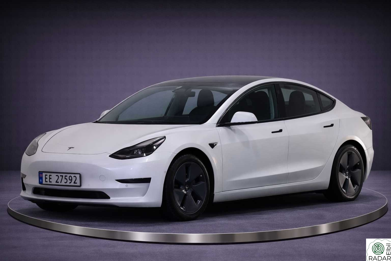 TESLA Model 3 SR 490 KM-NYBILGARANTI-GODT HOLDT-SE PRIS