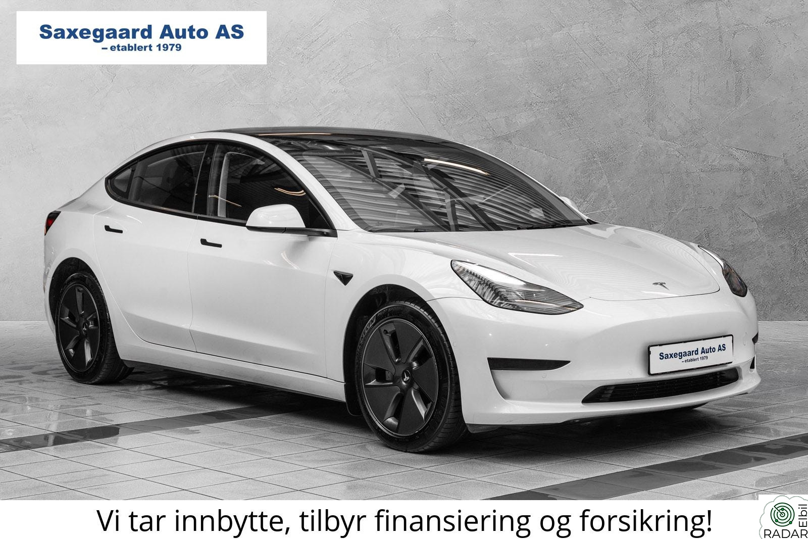 TESLA Model 3 SR+ RWD PREMIUM / AUTOPILOT / APP-STYRING / V.PUMPE