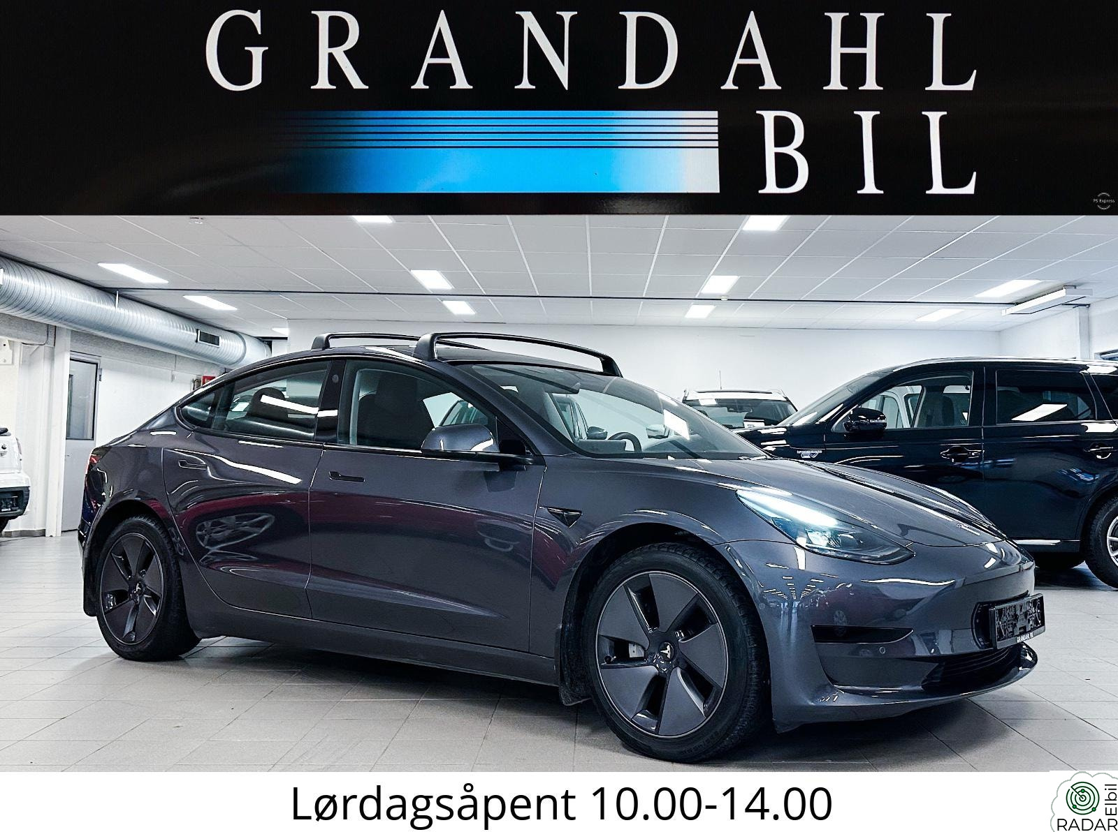 TESLA Model 3 SR SKINN AUTOPILOT H.FESTE TAKSTATIV RYZEN WLTP 491KM